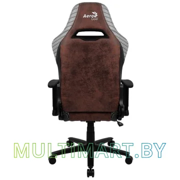 Кресло компьютерное AeroCool Baron Burgundy Red (черный/красный) картинка 2